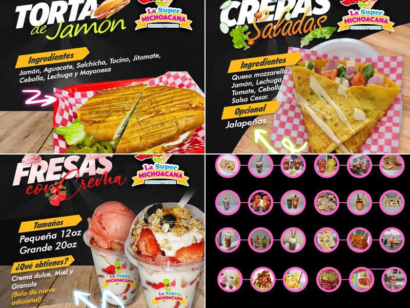 La Super Michoacana #4 Menu