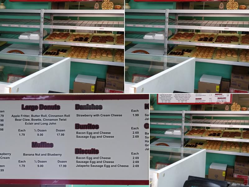 Baskin Donuts Menu