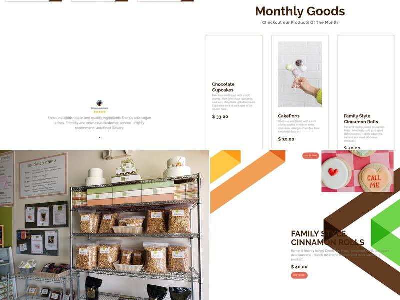 Unrefined Bakery Menu