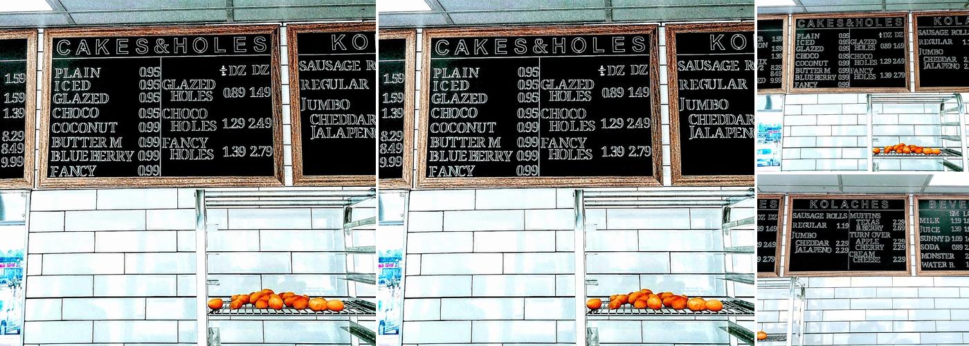 Breaktime Bakery Menu