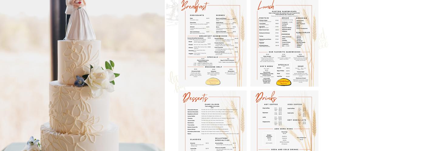 Millstone Bakery Menu