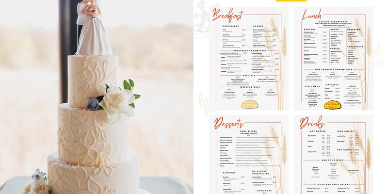 Millstone Bakery Menu