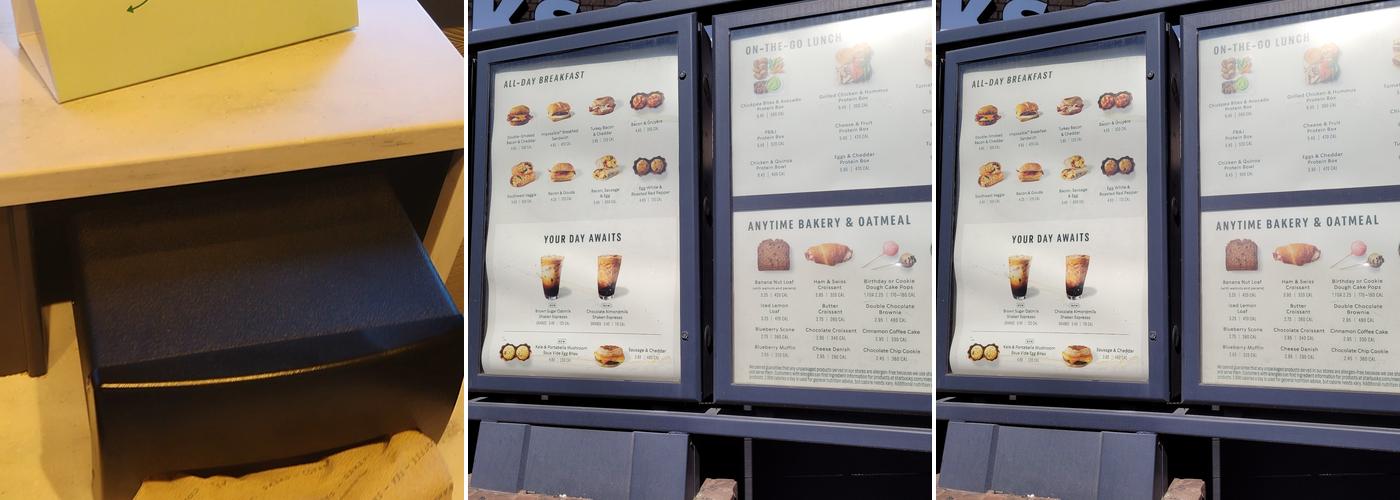 Starbucks Menu