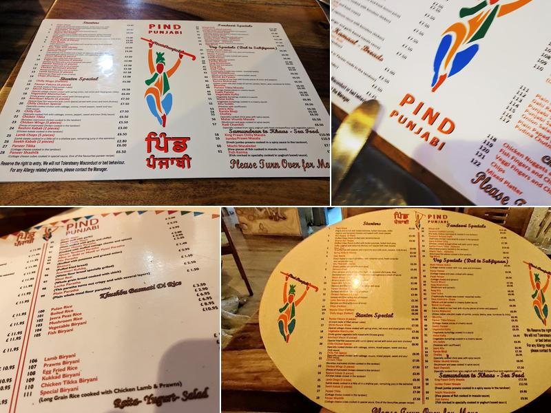 Pind Punjabi Menu