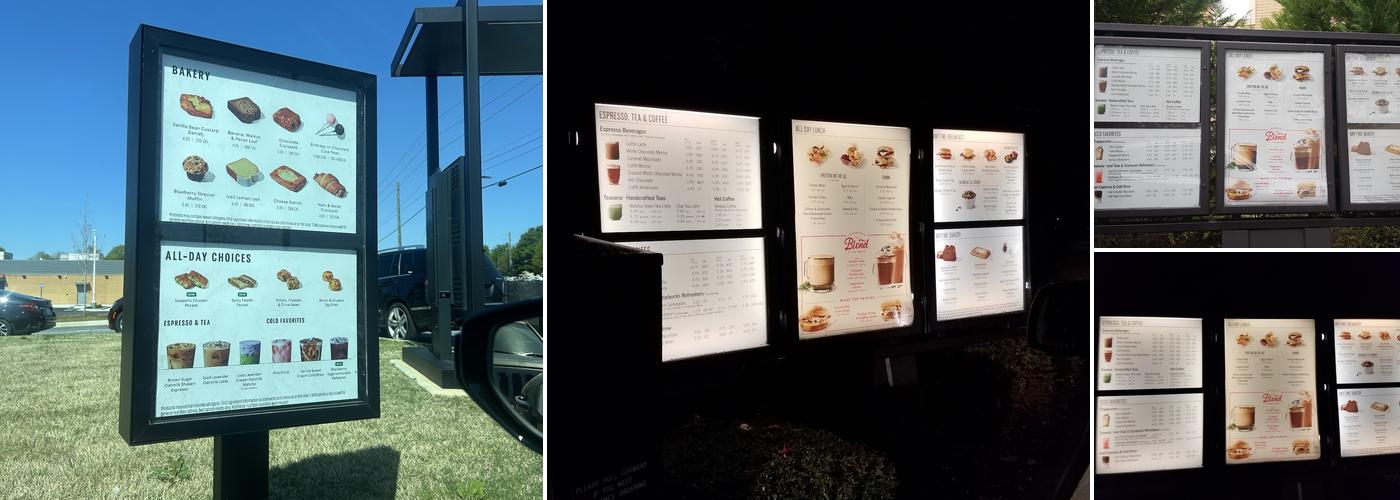Starbucks Coffee Company Menu