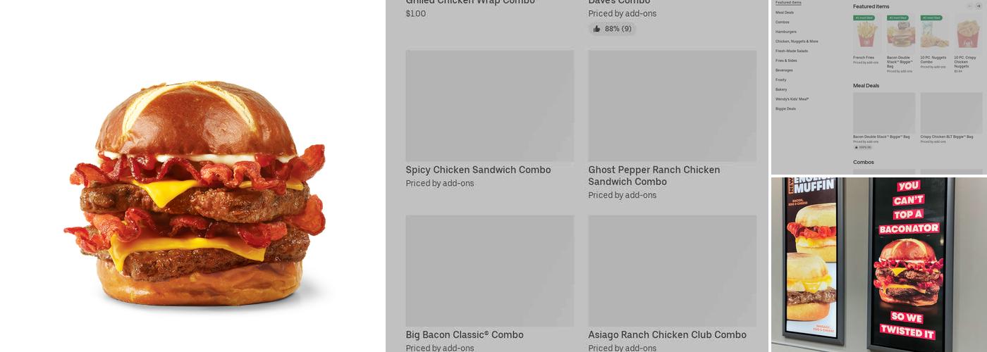 Wendy's Menu