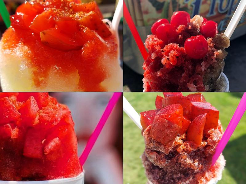 Tropical Palms Shave Ice