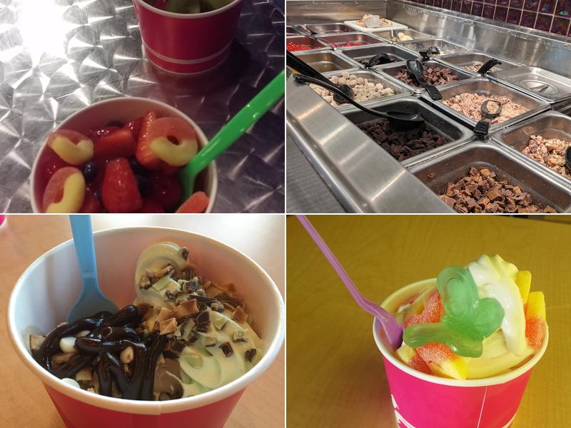 Blu Berry Frozen Yogurt