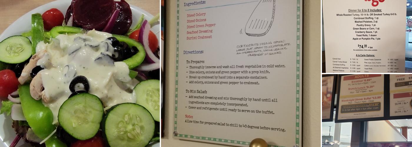 Golden Corral Buffet & Grill Menu