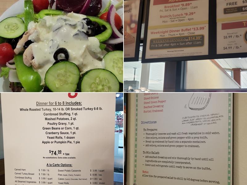 Golden Corral Buffet & Grill Menu