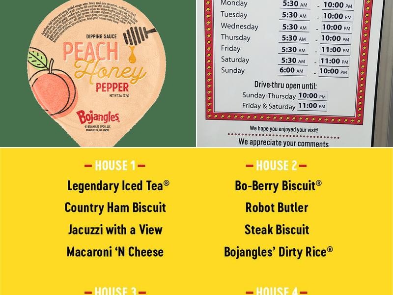 Bojangles Menu