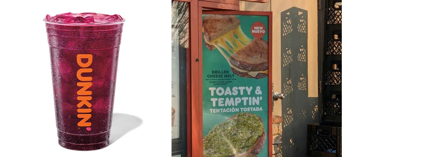 Dunkin' Menu