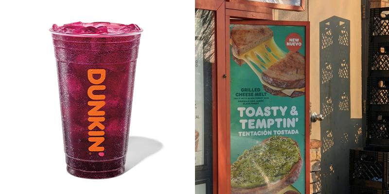 Dunkin' Menu