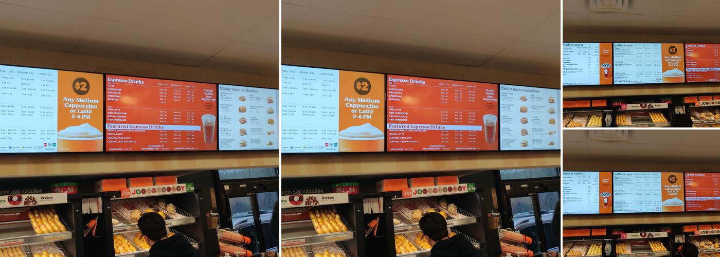 Dunkin' Menu