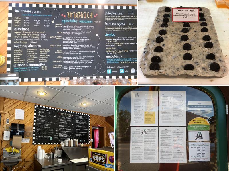 Lick-A-Dee Splitz Menu