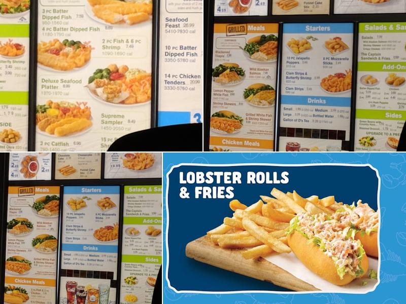Captain D's Menu