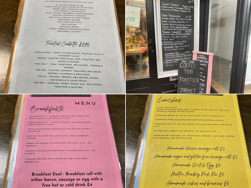 Shane's Kitchen Menu