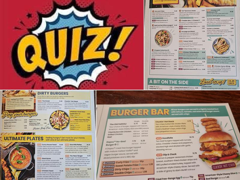 The Turmut-Hoer Menu