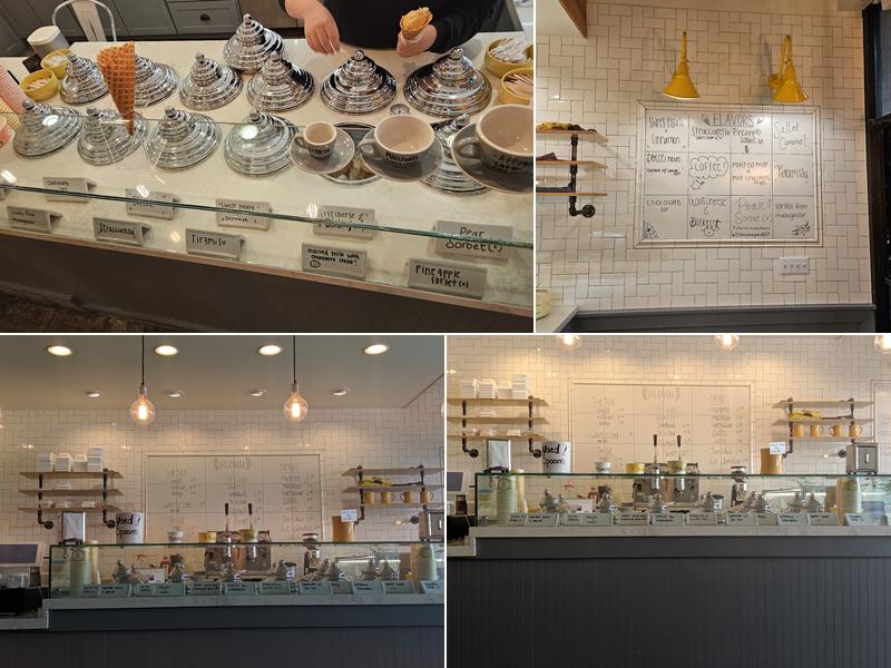 Dolce Neve Gelato Menu