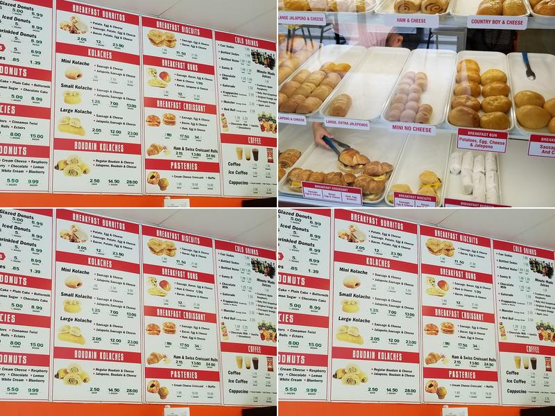 Max Donuts Menu