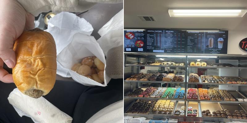 Snowflake Donuts Menu