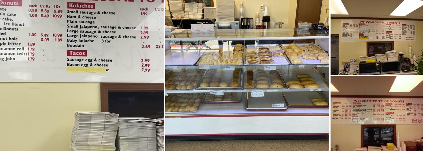 Telge Donuts Menu