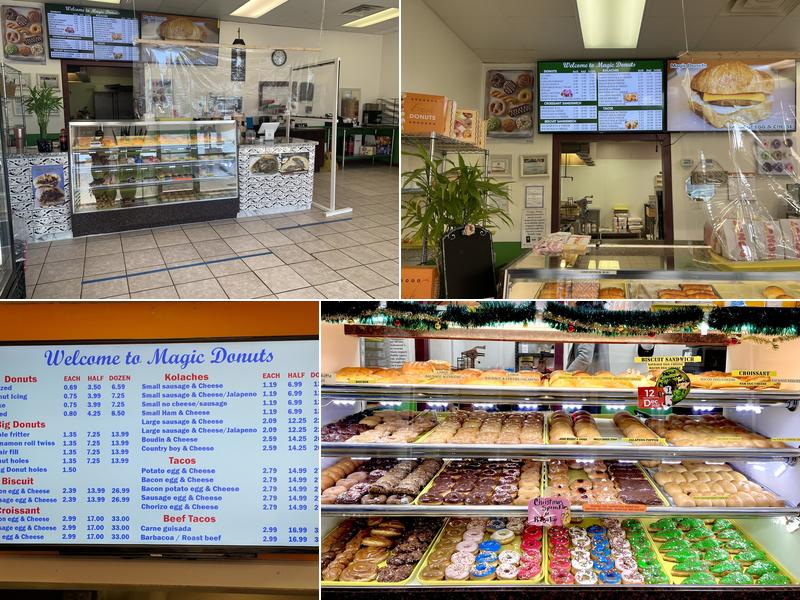 Magic Donuts Menu