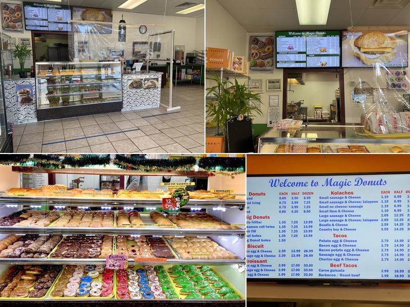 Magic Donuts Menu