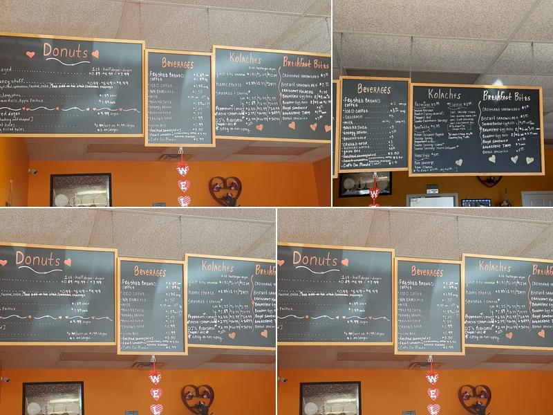 Robin’s Snowflake Donuts & Cafe Menu