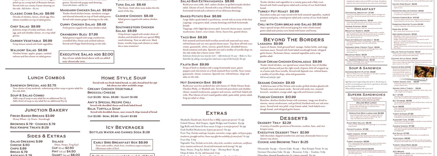 Apple Spice Box Lunch Delivery & Catering Ogden, UT Menu