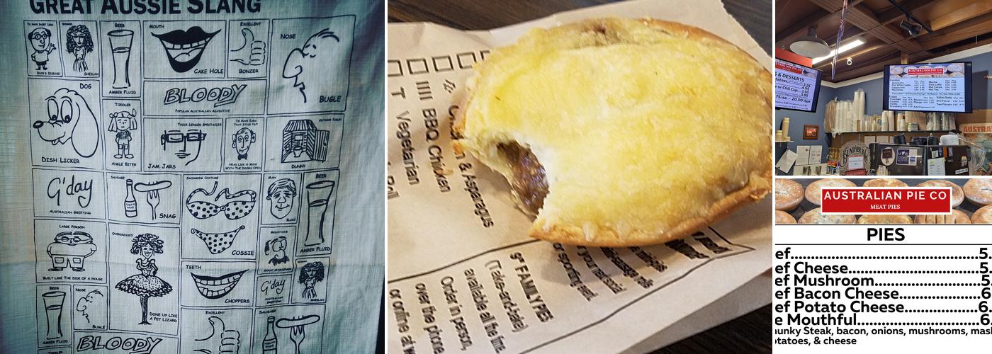 Australian Pie Co Menu