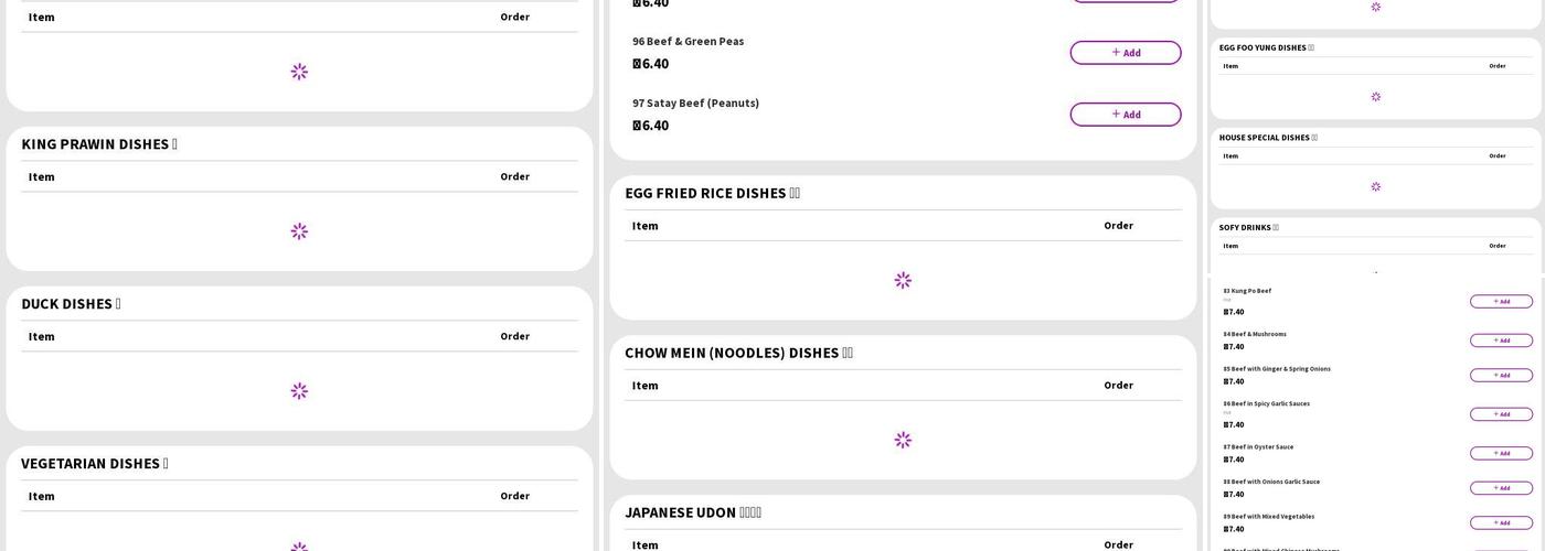 Golden Star Aberdare Chinese Takeaway Menu