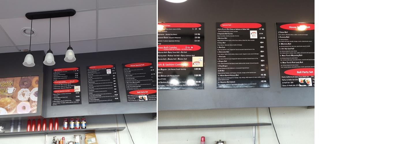 Delectable Donuts Menu