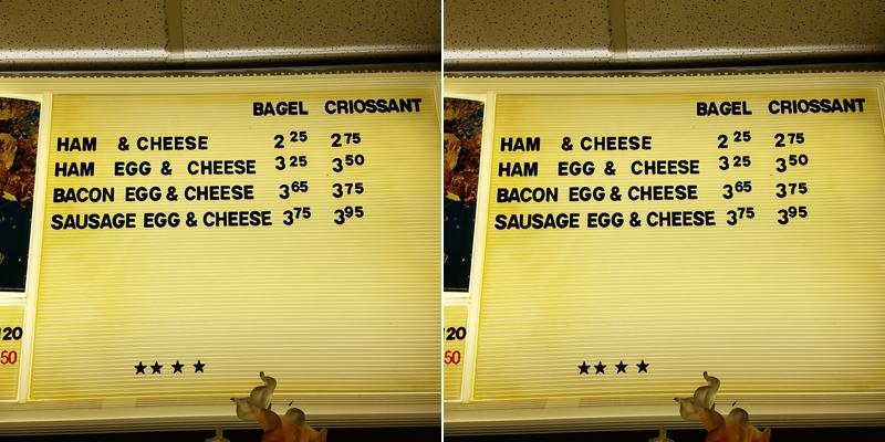 Daylight Donuts Menu