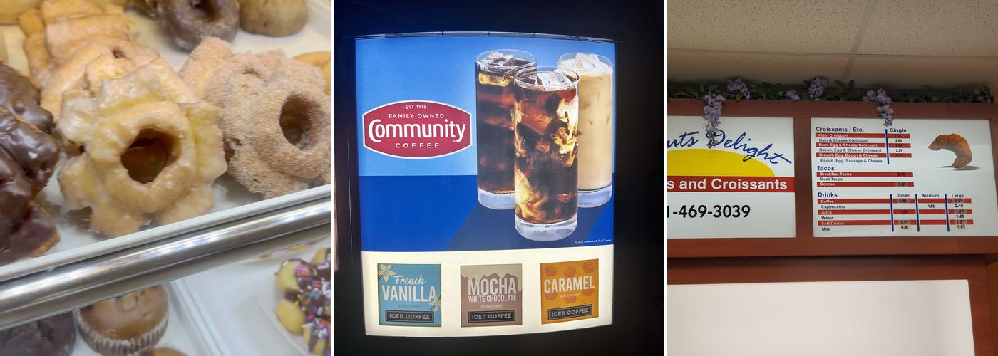 Donuts Delights Menu