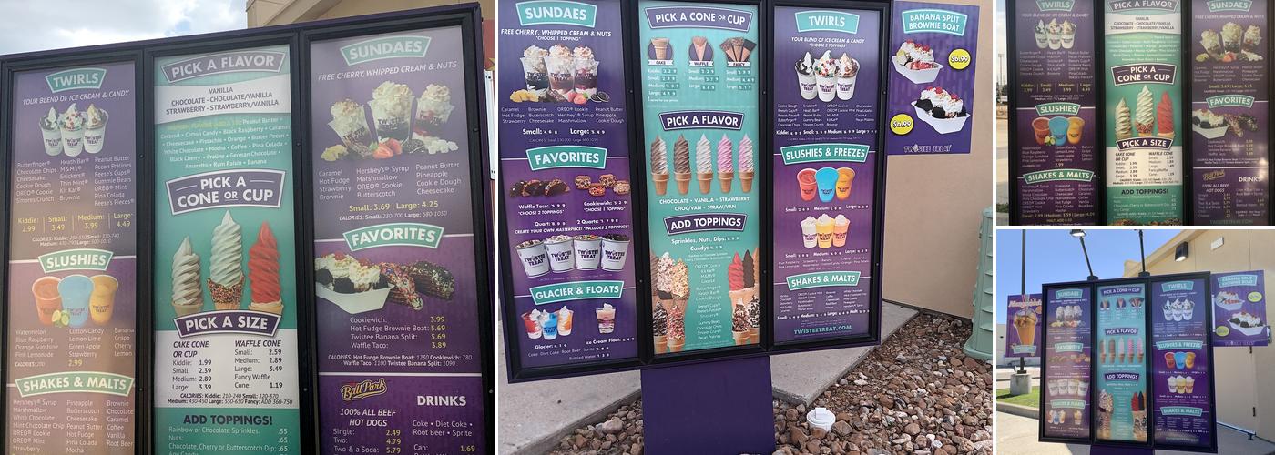 Twistee Treat Menu