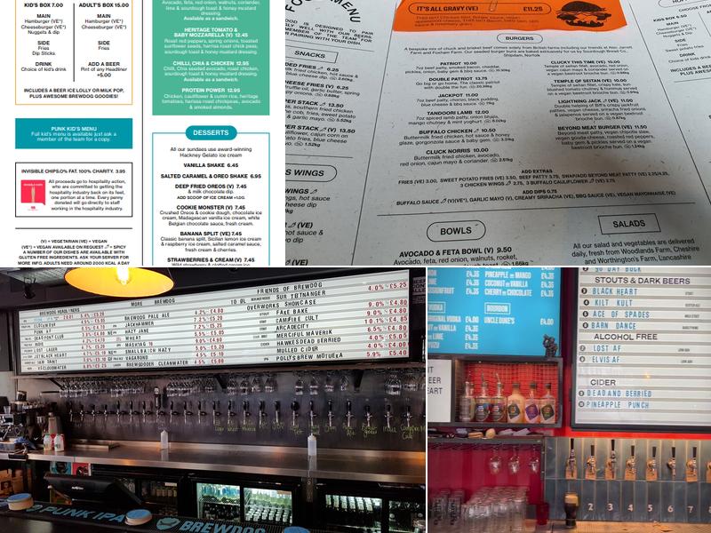 BrewDog Castlegate Menu