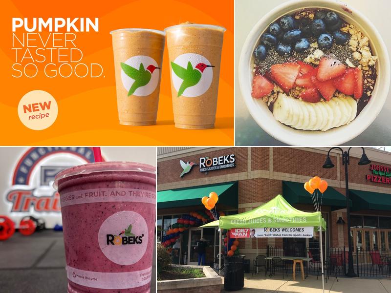 Robeks Fresh Juices & Smoothies 43145 Broadlands Center Plaza #117, Ashburn