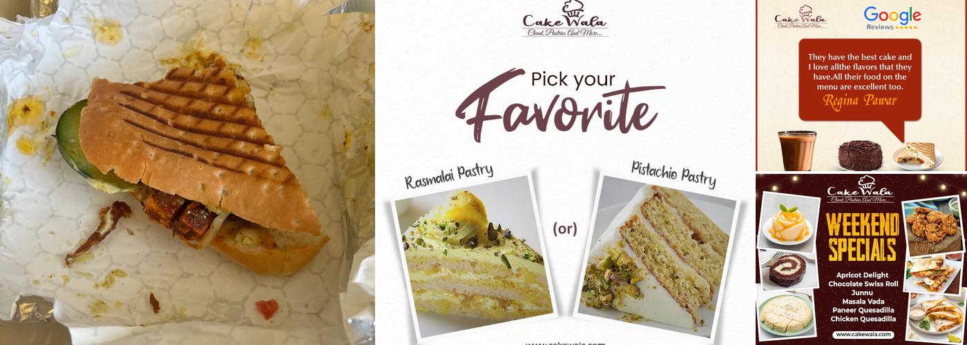 Cake Wala Menu