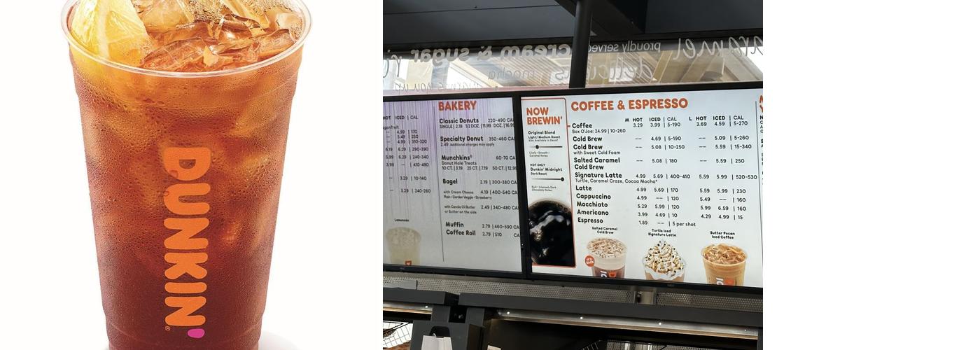 Dunkin Donuts Express Menu