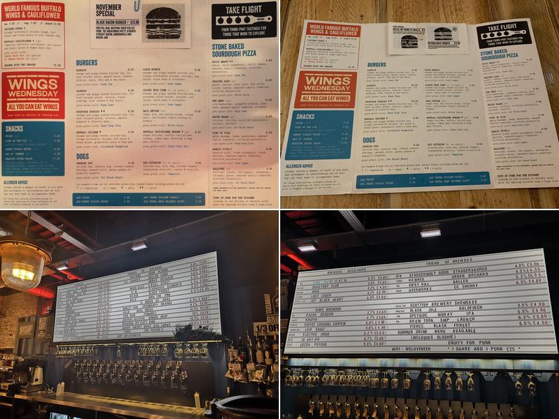 BrewDog Union Square - Aberdeen Menu