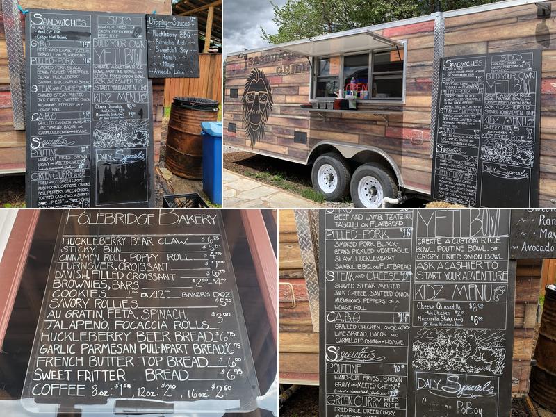 Polebridge Mercantile & Bakery Menu