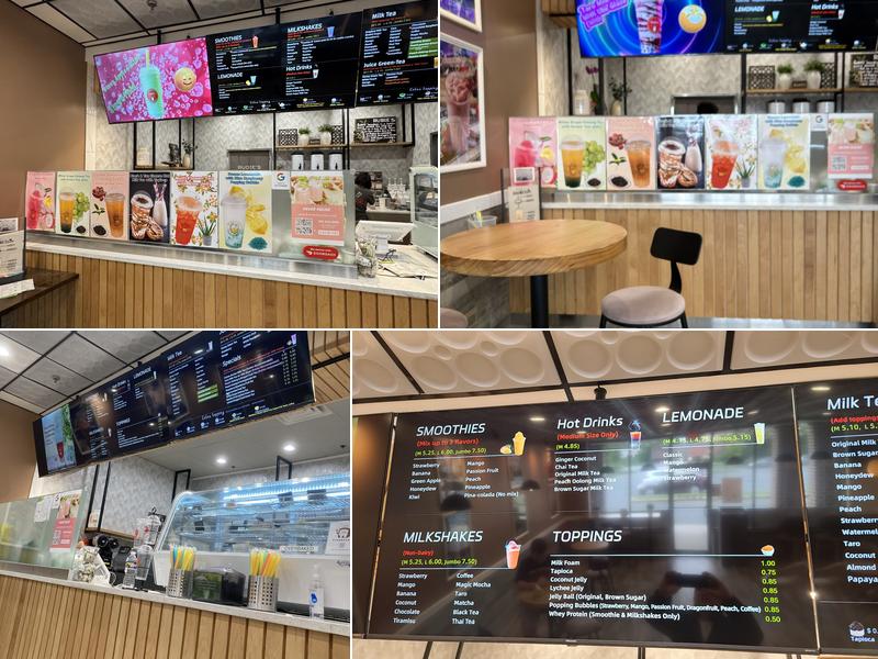 Rubie's Smoothie & Bubble Tea Menu