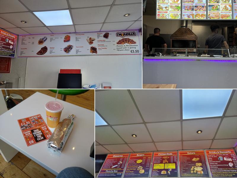 Burrito & Shawarma Menu