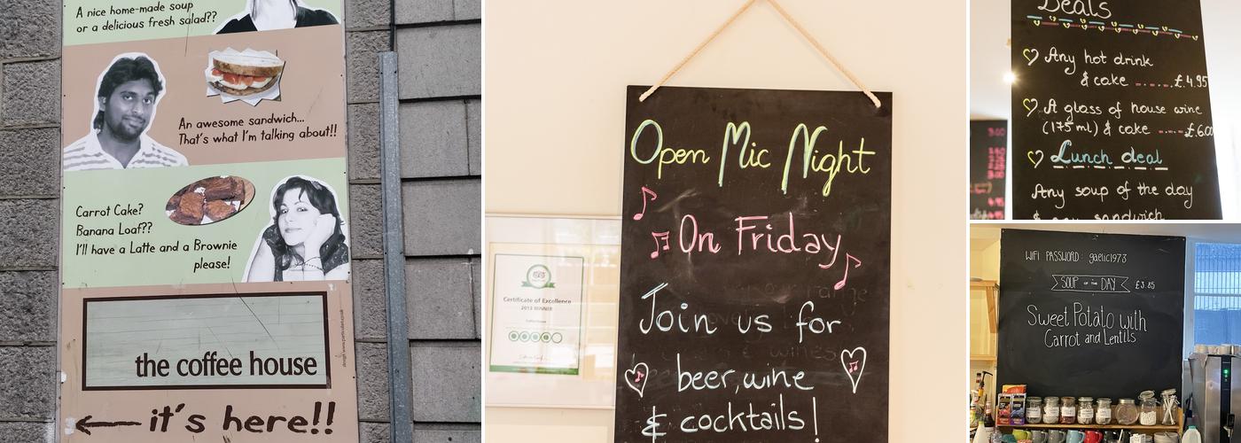 The Coffee House Menu