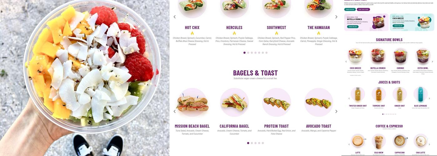 3Natives Menu