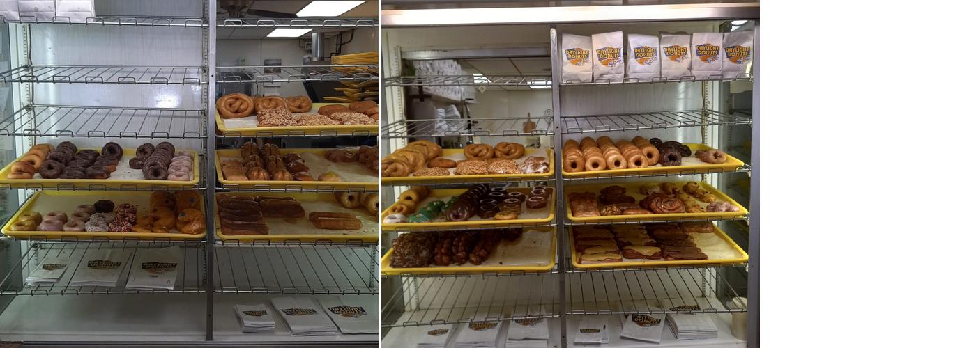 Daylight Donuts Menu