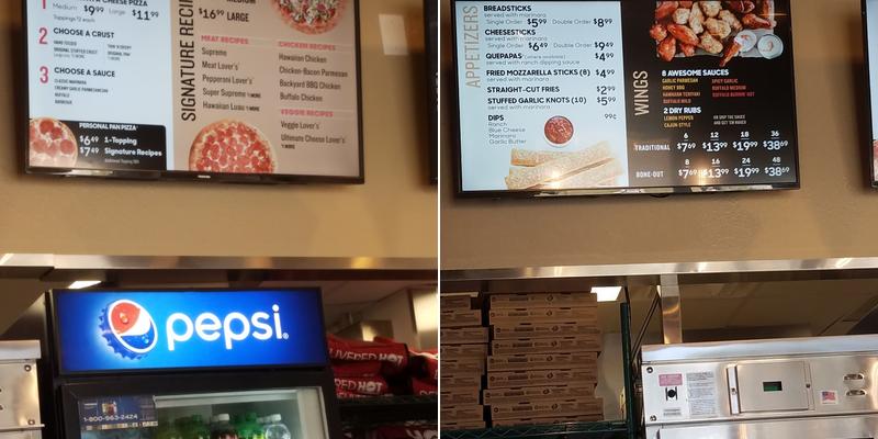 Pizza Hut Menu