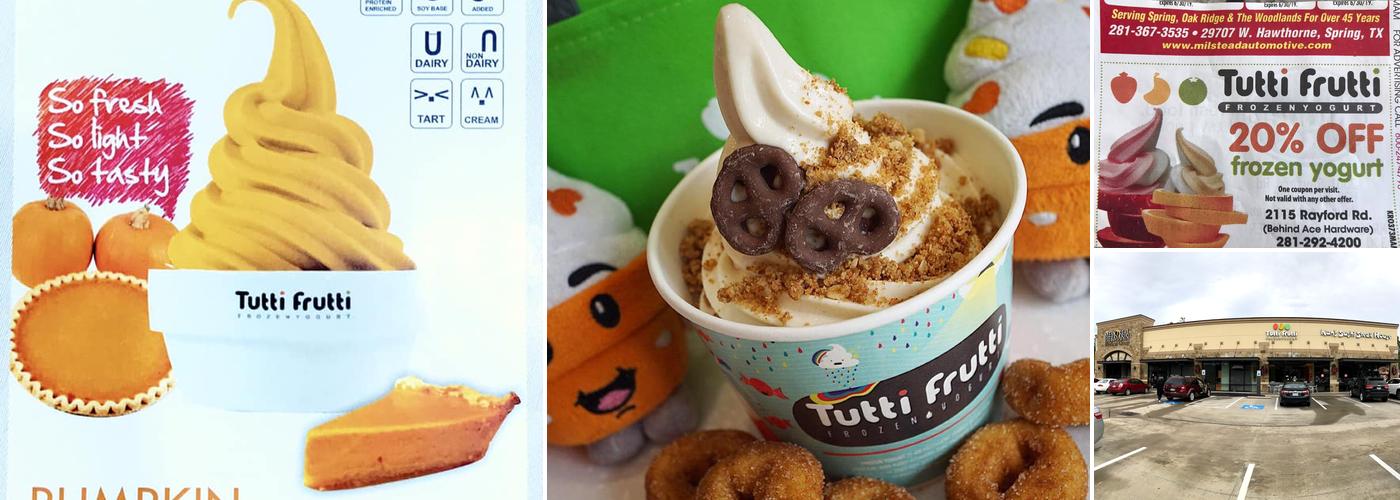 Tutti Frutti Frozen Yogurt