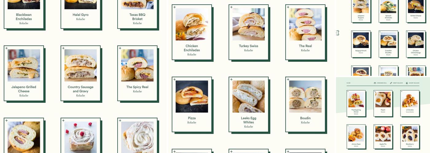 Koala Kolache Menu